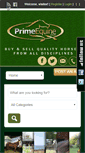 Mobile Screenshot of primeequine.co.uk